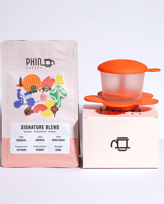 Vietnamese Coffee + Phin Filter Bundle – Save 15% - Phin Coffee